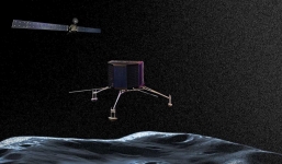 Robot Philae đáp xuống sao Chổi đi tìm nguồn gốc sự sống